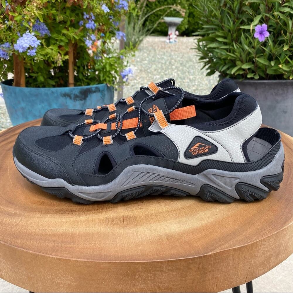 SKECHERS OUTDOOR Mens Rugged Hiking Sandals Water Shoes Size 12 - Picture 3 of 5